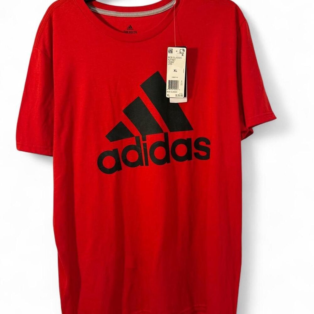Adidas Men's Red T-shirt